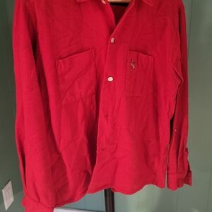 Vintage Wool Red Shirt